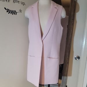 Elizabeth and James Light Pink Sleeveless Vest